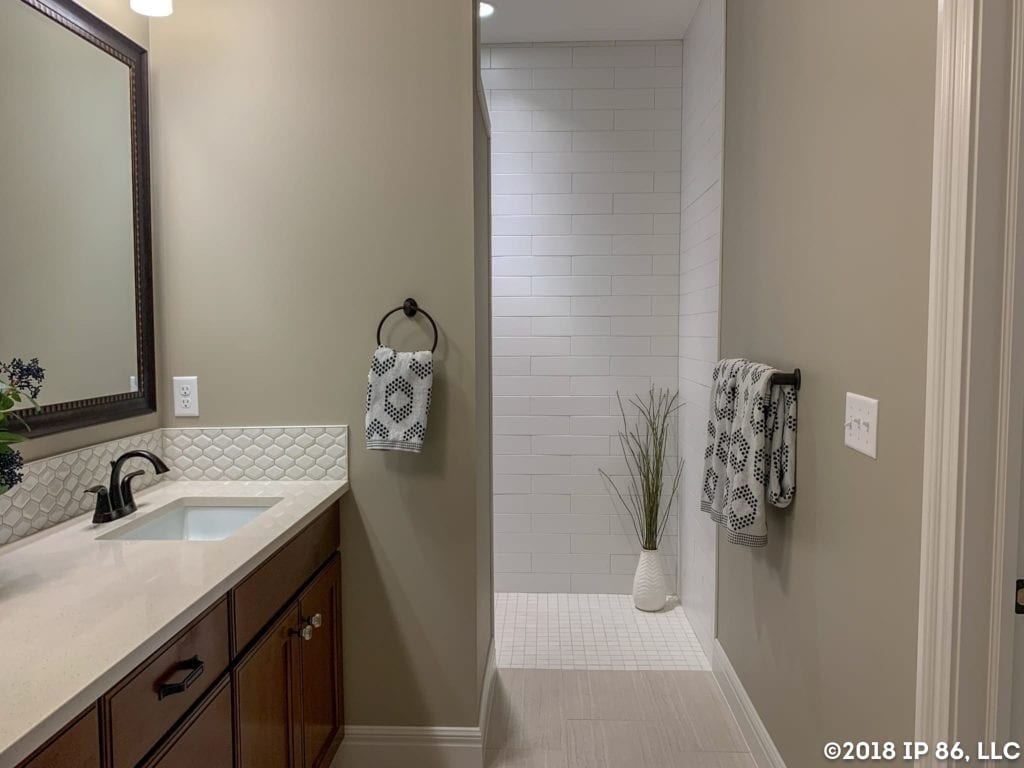 Patio Home Master Bathroom