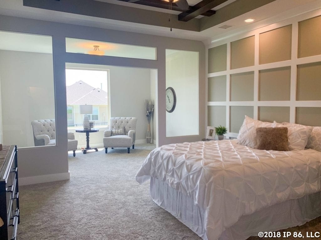 Patio Home Master Bedroom